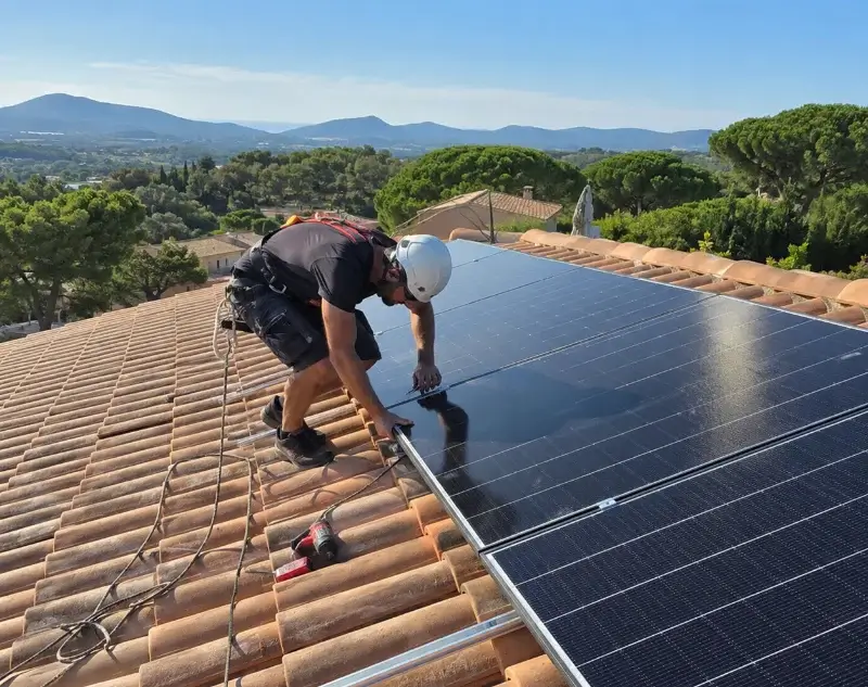 Installateur panneaux solaires Souffelweyersheim — pose photovoltaïque sur toiture