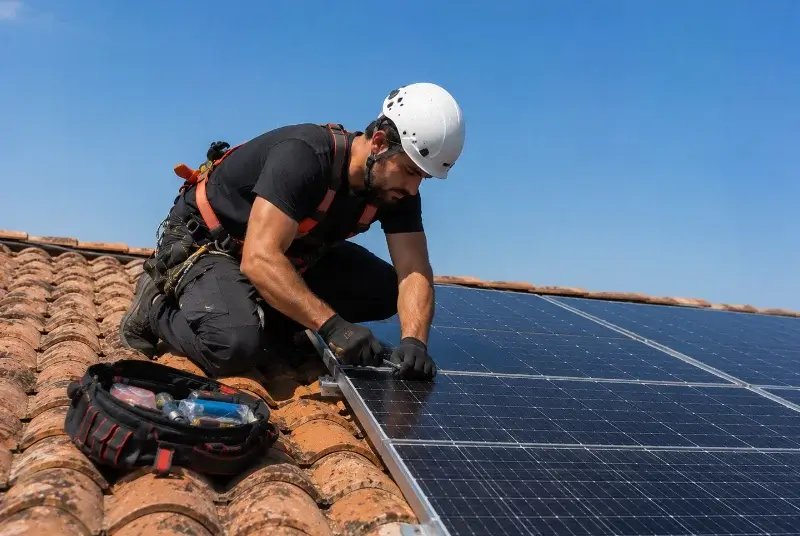 Maintenance et monitoring de panneaux solaires à Souffelweyersheim